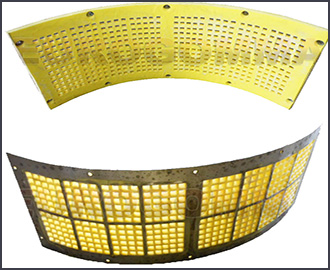 polyurethane trommel screens